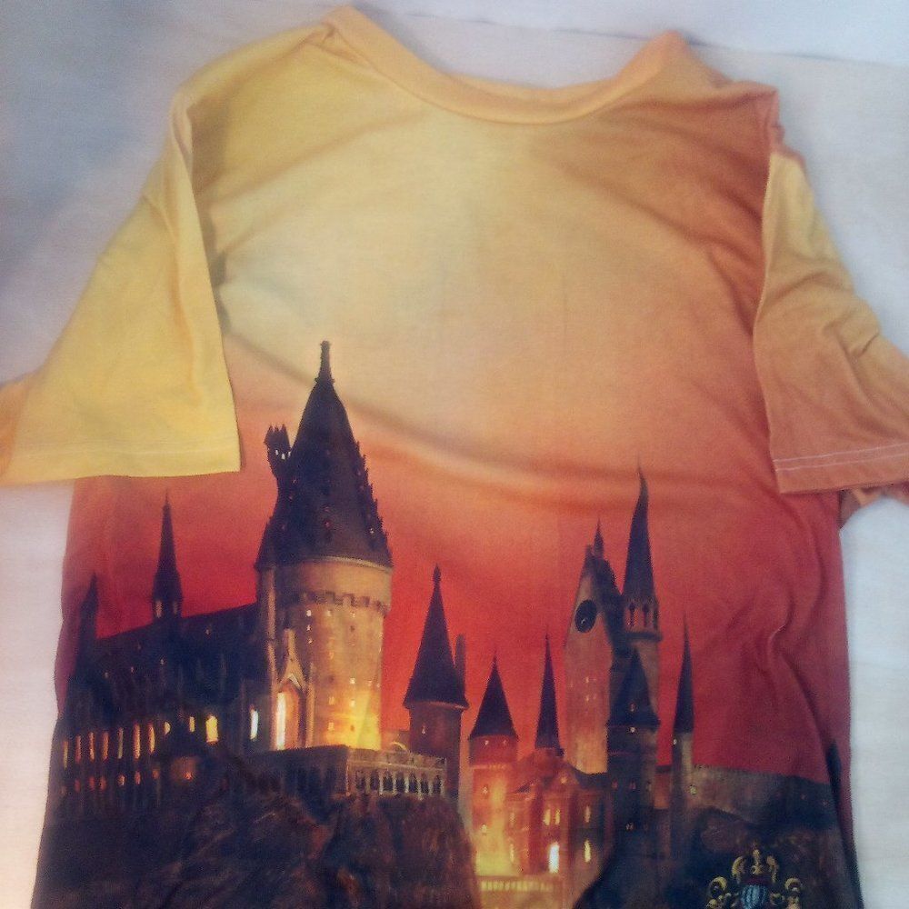 Wizarding World of Harry Potter Universal Orlando AOP Castle T-Shirt